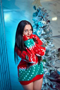 Sweet_Sammy_ Santa’s Sweet Treat 🍪🥛 Foto 2