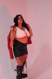 Alexa_Espinoza Red+black= sexy Alexa Pic 5