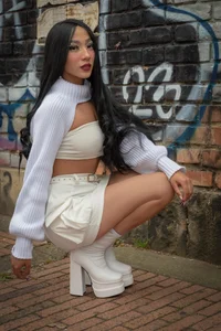 ZendayaGrey Biker girl зображення 5