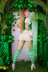 Juliieta_gray happy st patrick's day 💚🍀  4টি ছবি