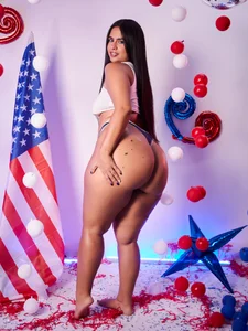 KattyPortman USA Independence Day 2024 Pic