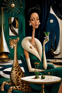The Eccentrics: A Mid-Century Artist Series de Jujutopia  3 photos