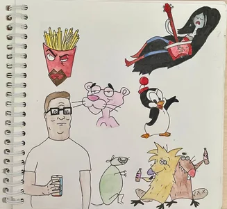 Zdjęcia Lina_Brownie My sketchbook drawings: 