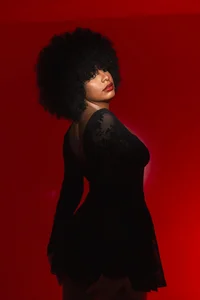 SheyLopez BLACK DRESS Pic 2