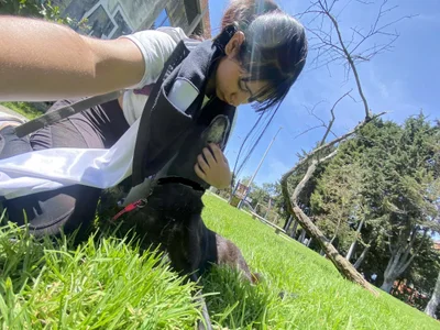 _YumekoJabami_ My hobby outside the platform 🐶🐾 Volunteer in an animal foundation รูป  5