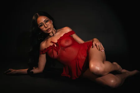 Sexy red lingerie