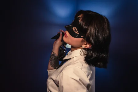 Photo session of Collegiate Mask 🎭 de Shizuko_ Foto