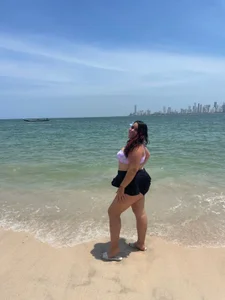 nicky_andcamil Cami in the beach Pic 4