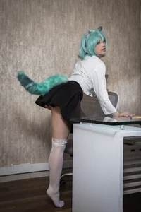 Sienna_Desiree secretary kitten Pic 5
