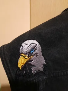 patches ( on my jeans vest ) od MasonWoodworker  snímek