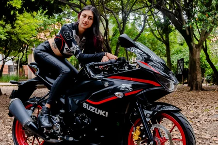 sweetfoxy_17 On my motorcycle Pic 2