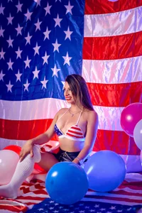 may_wood 4th July 💙 Pic 7