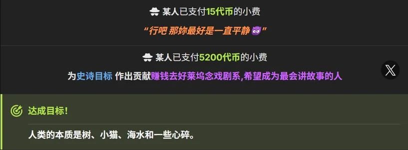 “同频相吸，感谢你的笃定支持。”——我梦想旅程中的赞助者与见证人们 od LongLongQueen  9 snímek