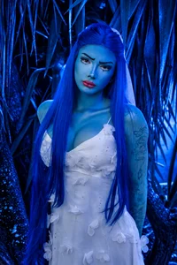 Isabel_Escorcia 💀💍 Emily, the Cursed Bride Who Will Steal Your Heart… and Your Desires 🖤🥀 Pic