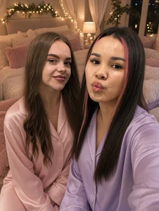 Mellywow 2 girls soft vibes Pic 4