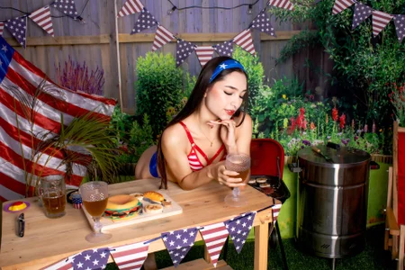 Beautiful 4th of July!🤍💙💋Let's celebrate together od LIZZY_VALL  6 snímek