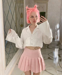 xalissi pink hair Poză 6