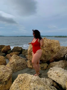 curvy_rousi beach day 🏖❤ Pic 4