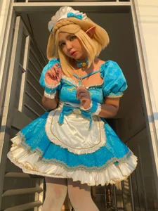 Petit-Rosse 🩵 ZELDA MAID 🩵☕️ Pic 4