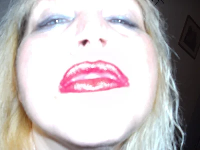 Blasflittchen X-Popart Bilder eines Bitchmauls Bilde