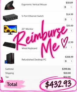 SaraDesirexo Available till 3 pm est.......Reimburse Your Goddess $432.93 I'm going to the next level, and one lu Pic