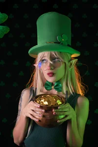 Green as Luck de Cloe_Leee  3 Imagens