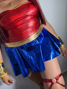 sbanna_valle_ Your sexiest Wonder Woman has arrived! Happy Halloween!🙈🔥 Pic 5