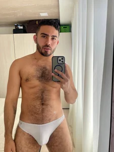 adamhairy White underwear Pic 3