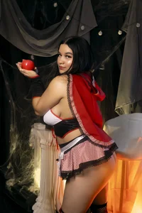 Maddie_01: Try it... if you dare 🎃⚡ ( 9 фото)