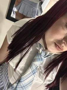 sbanna_valle_ Your favorite schoolgirl is waiting for you tonight.🩵 Foto 6