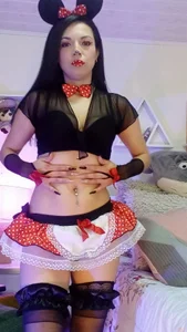 Danielle-Smithh Trying my new mouse custome Immagine  6