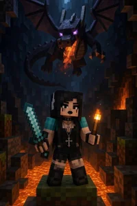 My Minecraft World de vulagarmanners_  Imagens