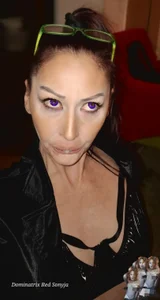 dominatrixredsonyja Only me THE QUEEN GODDESS of SEX Foto 3
