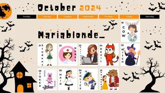 mariablonde HALLOWEEN 🖤​🎃 Pic