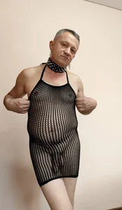 SashabikrosВ черном сеточном боди图片 7