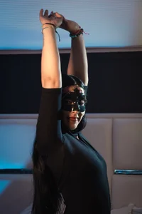 BellaFernandez__ Mask photo session 🎭 Pic 6