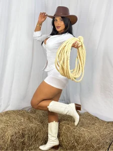 marilynharris 🤠 Tied Up in the Wild West 🔥 รูป  3