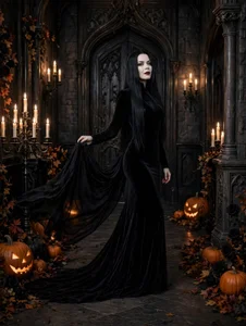 Abril_Beltran_ this is halloween I'm Morticia Addams Kuva
