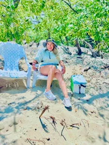 AdharaSmithh On the beach 😎 Pic 5