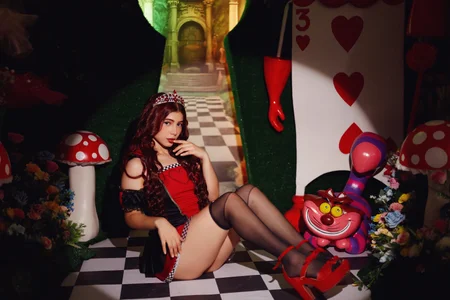 Maiia_Cute Halloween 2024 🎃 Alice in Wonderland Pic 4