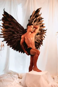 Ken-boy_ Fiery Divinity 🪽🤍 Pic 4