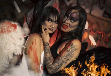 celestestars white angel and black angel รูป 