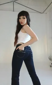 Amber_Glow_ Blue jeans🩵 Pic 2