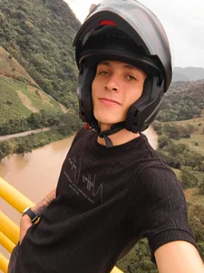 Danny_FarretMotorcyclist Bild