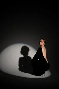Rina_Panic Rina in black🖤 Pic 4