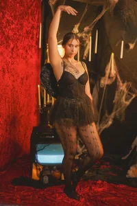 StarrMoon__: In reference to the ballet's black swan 🖤🦢 ( 3 фото)