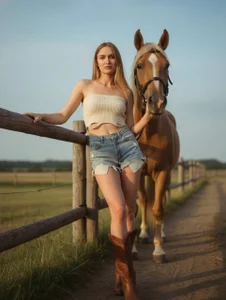 AnyaSmack Нorse riding❤😉 slika