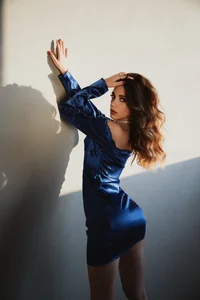 AngelicaDillon little blue dress💙 slika 3