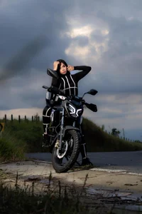 KatherinJohns biker girl Poză 4