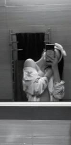 After shower